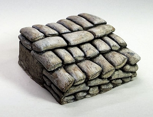 HO 1:87 Scale Boxcar Load of Sacks